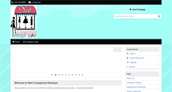 Desktop Screenshot of nextconsignment.com
